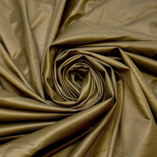 Dusting Off My Sewing Machine - Polyester Blend Knit - Dark Beige - 1.9M Bundle - True Deadstock fabric Fabric by private - Sustainable Textile | FABCYCLE