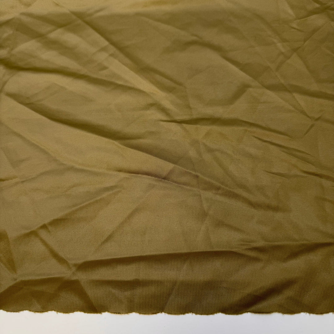 Dusting Off My Sewing Machine - Polyester Blend Knit - Dark Beige - 1.9M Bundle - True Deadstock fabric Fabric by private - Sustainable Textile | FABCYCLE