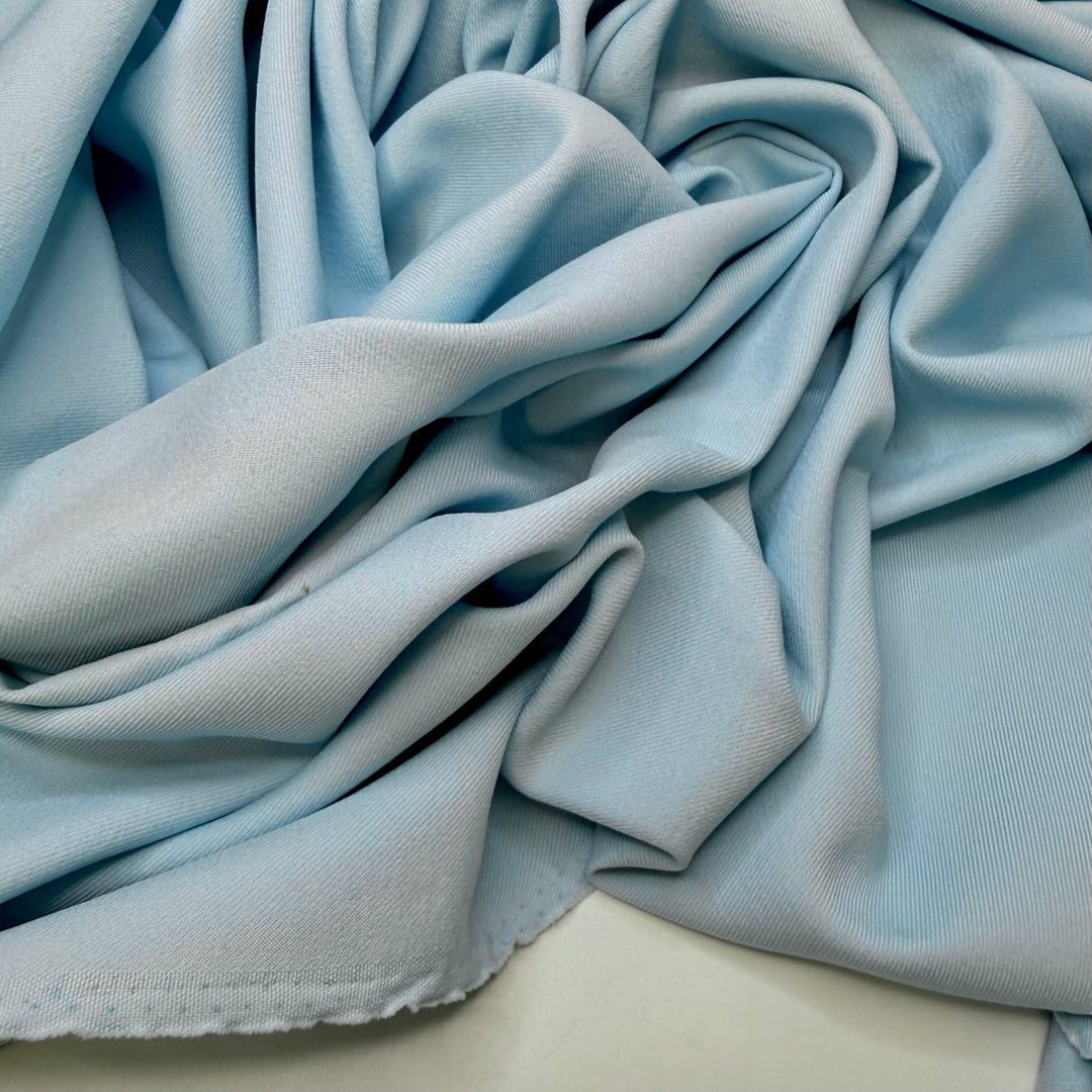 Earth Day Bake Sale - Twill Weave Polyester Blend Woven - Light Blue - 2.2M Bundle - True Deadstock fabric Fabric by private - Sustainable Textile | FABCYCLE