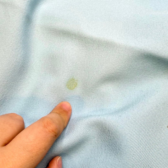 Earth Day Bake Sale - Twill Weave Polyester Blend Woven - Light Blue - 2.2M Bundle - True Deadstock fabric Fabric by private - Sustainable Textile | FABCYCLE