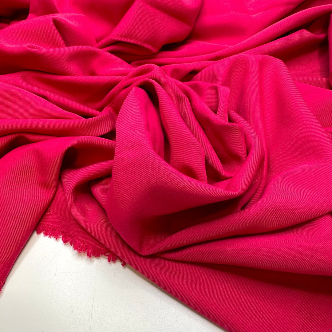 Earth Day Festivities - Cotton Woven - Dark Pink - 1.4M Bundle - True Deadstock fabric Fabric by private - Sustainable Textile | FABCYCLE