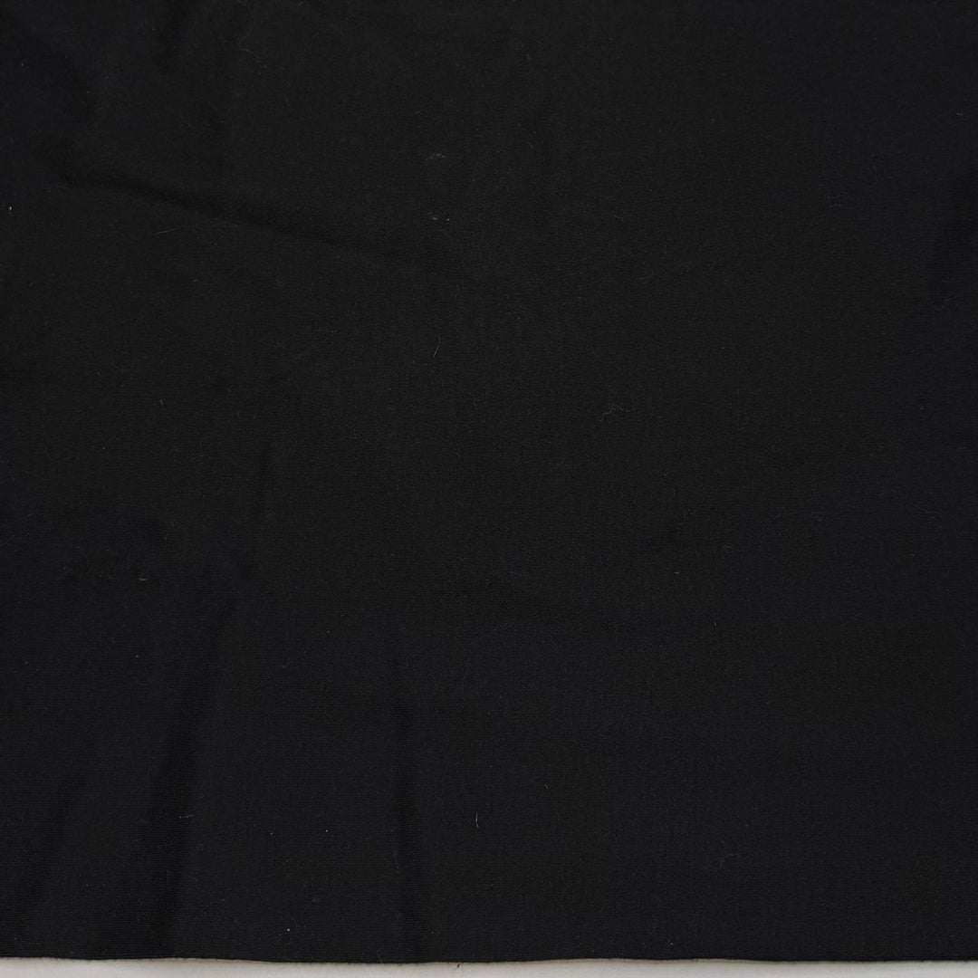 Earth Day Is Every Day - Tubular Rib Knit Cotton Knit - Black - 2M Bundle - True Deadstock fabric Fabric by private - Sustainable Textile | FABCYCLE
