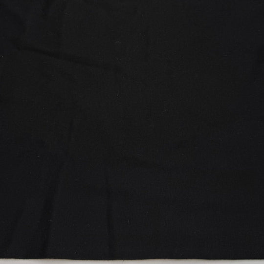 Earth Day Is Every Day - Tubular Rib Knit Cotton Knit - Black - 2M Bundle - True Deadstock fabric Fabric by private - Sustainable Textile | FABCYCLE