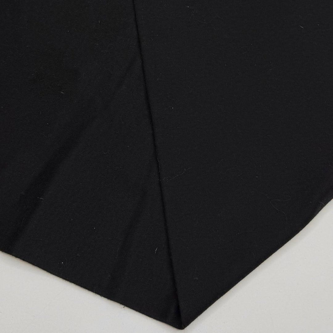 Earth Day Is Every Day - Tubular Rib Knit Cotton Knit - Black - 2M Bundle - True Deadstock fabric Fabric by private - Sustainable Textile | FABCYCLE