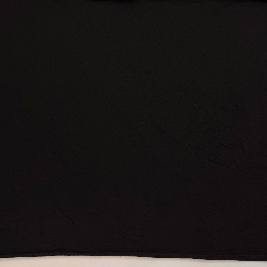 Eco Architecture - Jersey Rayon Blend Knit - Black - 2.3M Bundle - True Deadstock fabric Fabric by private - Sustainable Textile | FABCYCLE