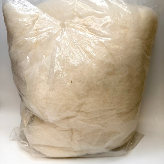 Eco Batting Batting - Cream - Individual - True Deadstock supplies Fabric by private - Sustainable Textile | FABCYCLE