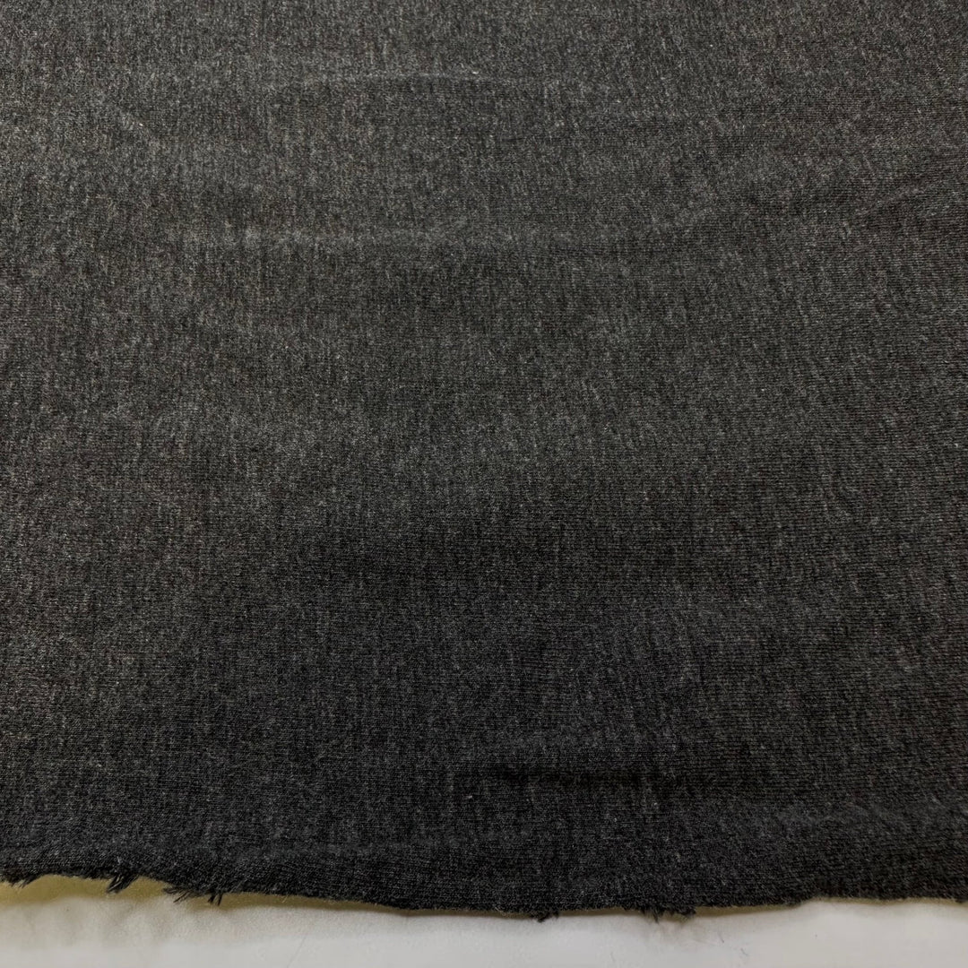 Eco Cozy - French Terry Natural Blend Knit - Dark Grey - 2M Bundle - True Deadstock fabric Fabric by private - Sustainable Textile | FABCYCLE