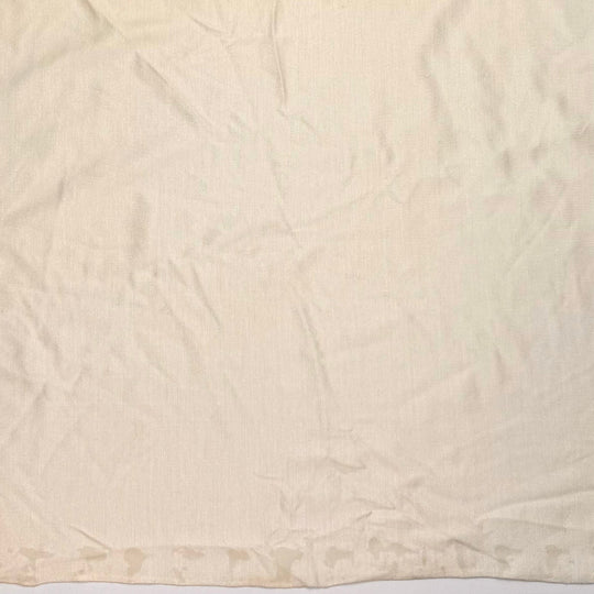 Eco Luxe - Rib Knit Silk/Elastane Knit - Cream - 0.9M Bundle - True Deadstock fabric Fabric by private - Sustainable Textile | FABCYCLE