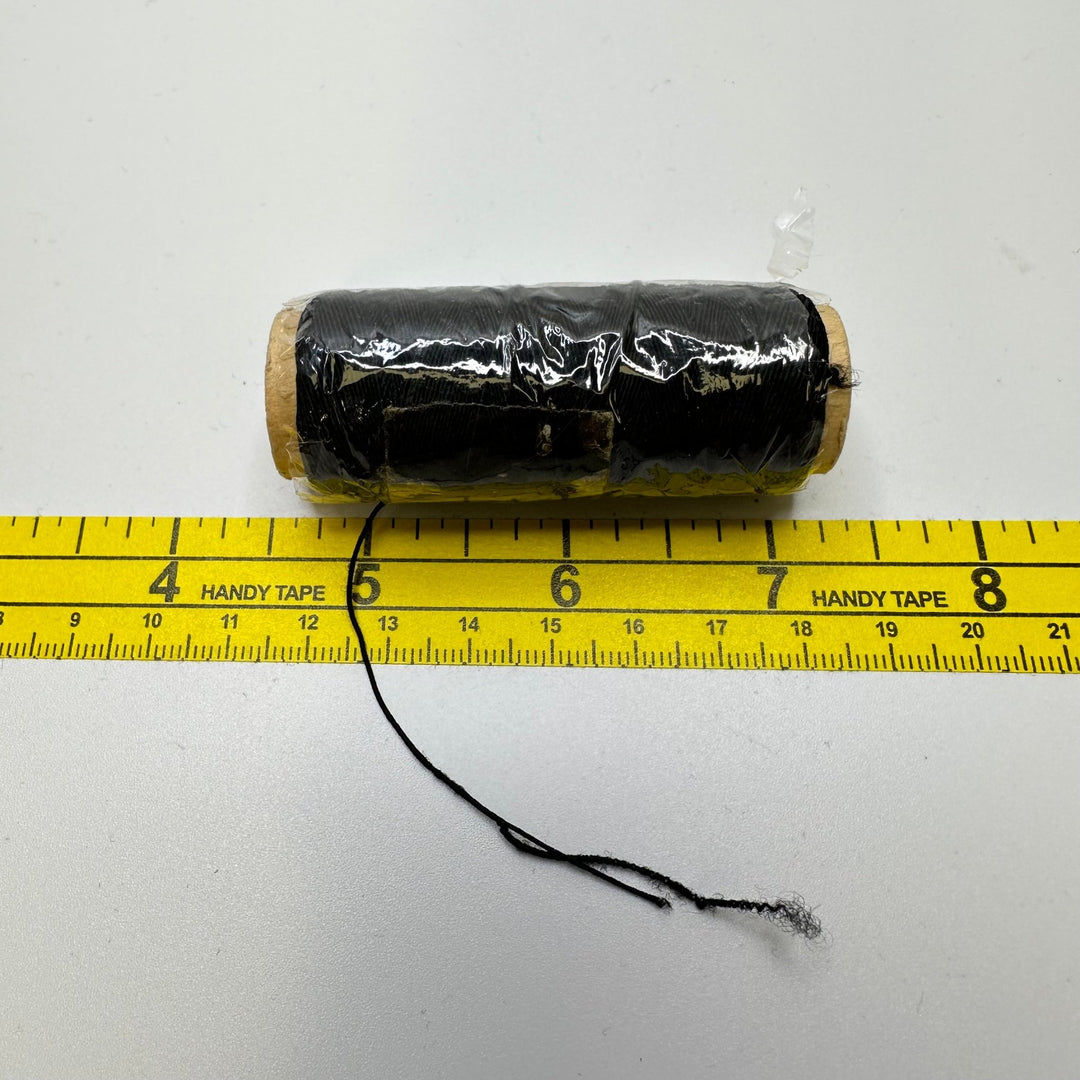 Elastic Thread - Black - True Deadstock supplies Fabric by private - Sustainable Textile | FABCYCLE