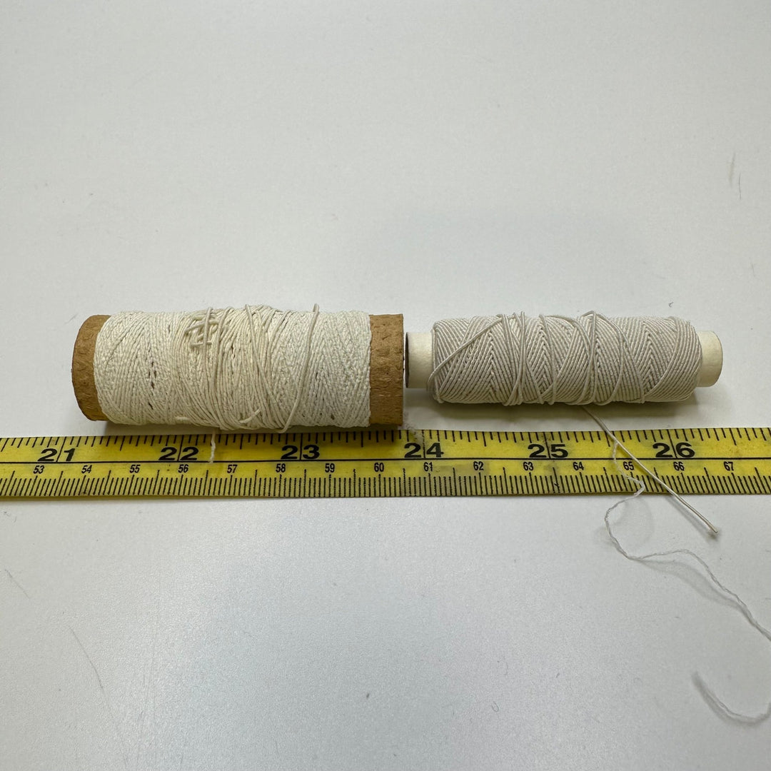 Elastic Thread - White - 2 Pack - True Deadstock supplies Fabric by private - Sustainable Textile | FABCYCLE