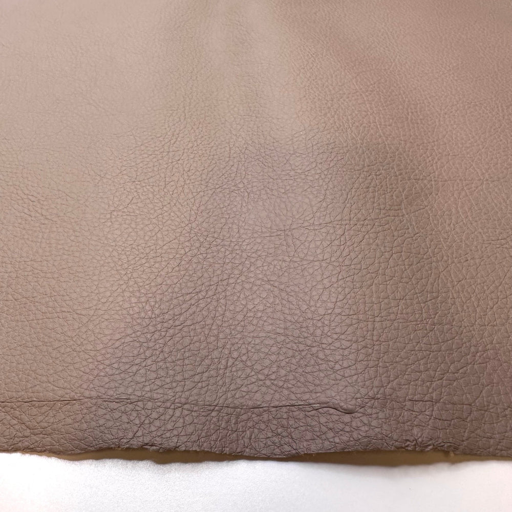 Elephants - Waterproof Pleather Polyester Backing PU Woven - Light Grey - 1.3M Bundle - True Deadstock fabric Fabric by private - Sustainable Textile | FABCYCLE