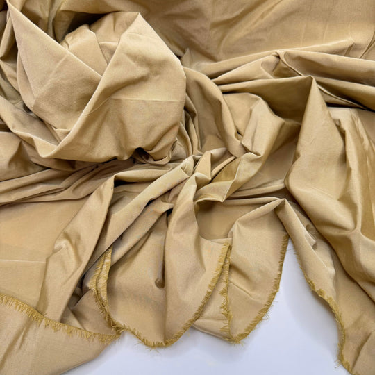 Elevated Pantsuit - Polyester Blend Woven - Light Beige - 4M Bundle - True Deadstock fabric Fabric by private - Sustainable Textile | FABCYCLE