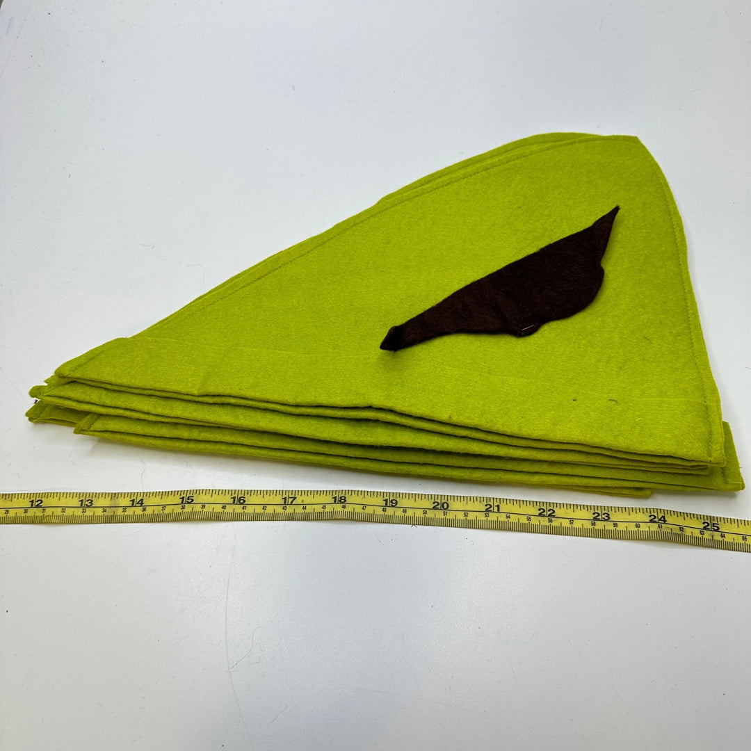 Elf Hat Accessories - Brown/Green - 4 Pack - True Deadstock supplies Fabric by private - Sustainable Textile | FABCYCLE
