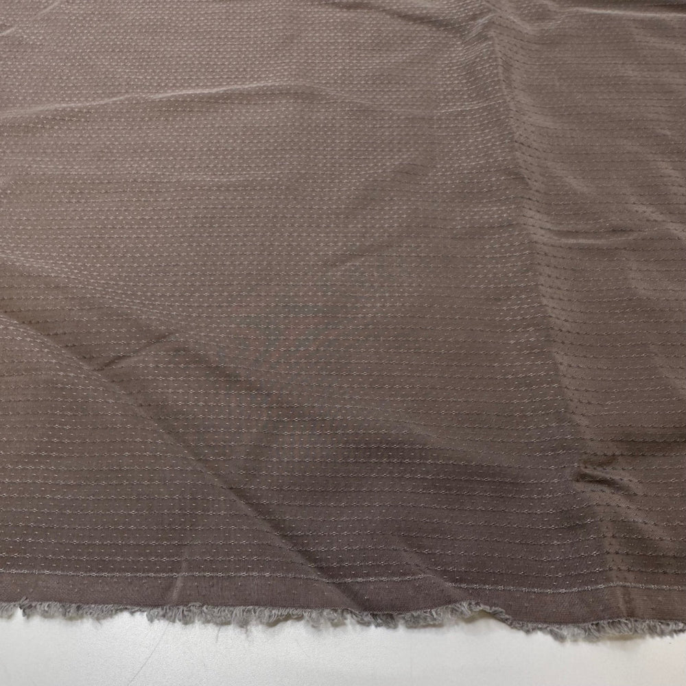 Embracing Aging - Cotton Blend Woven - Grey Geometric - 3M Bundle - True Deadstock fabric Fabric by private - Sustainable Textile | FABCYCLE