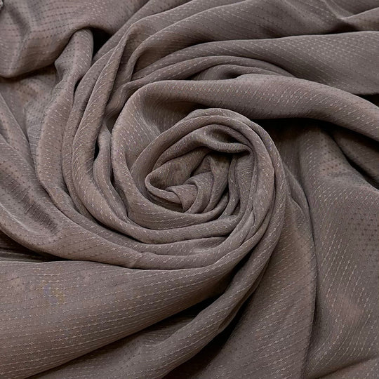 Embracing Aging - Cotton Blend Woven - Grey Geometric - 3M Bundle - True Deadstock fabric Fabric by private - Sustainable Textile | FABCYCLE