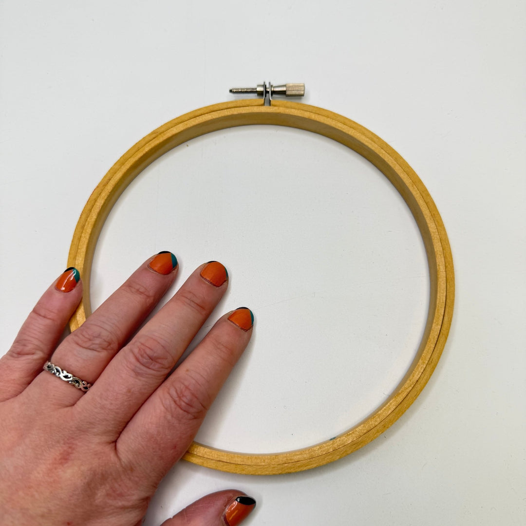 Embroidery Hoop Accessories - Beige - Individual - True Deadstock supplies Fabric by private - Sustainable Textile | FABCYCLE
