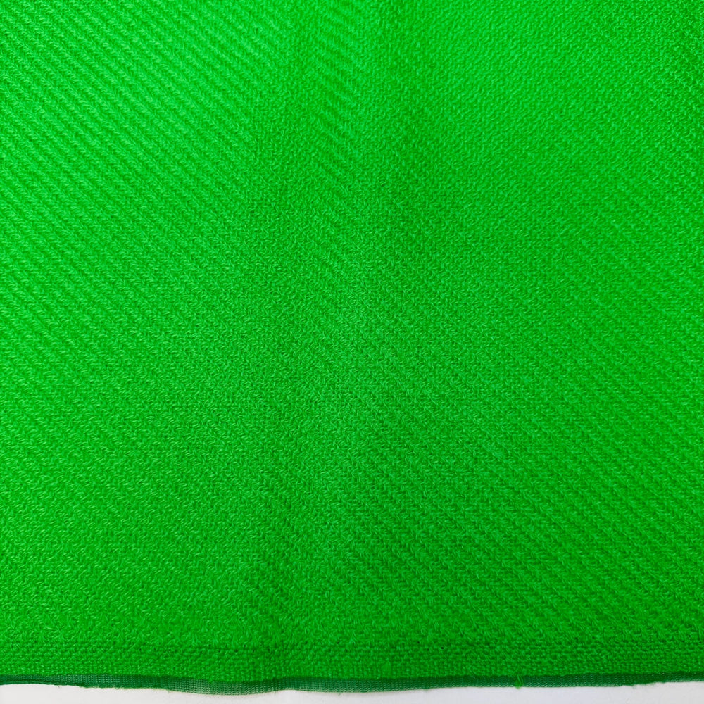 Emerald Cut - Twill Weave Orlon Woven - Green - 1.3M Bundle - True Deadstock fabric Fabric by private - Sustainable Textile | FABCYCLE