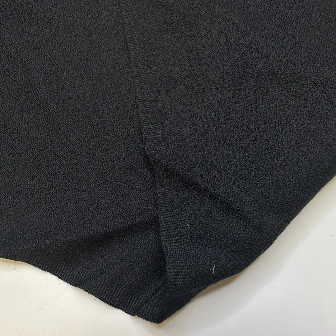 End Credits Roll - Crepe Wool Woven - Black - 2.4M Bundle - True Deadstock fabric Fabric by private - Sustainable Textile | FABCYCLE