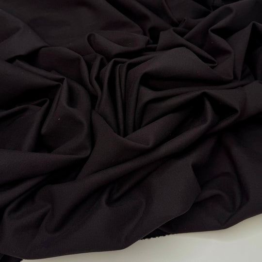 Endless Knits - Ponte Knit Poly/Cotton Knit - Dark Grey - 1.25M Bundle - True Deadstock fabric Fabric by private - Sustainable Textile | FABCYCLE