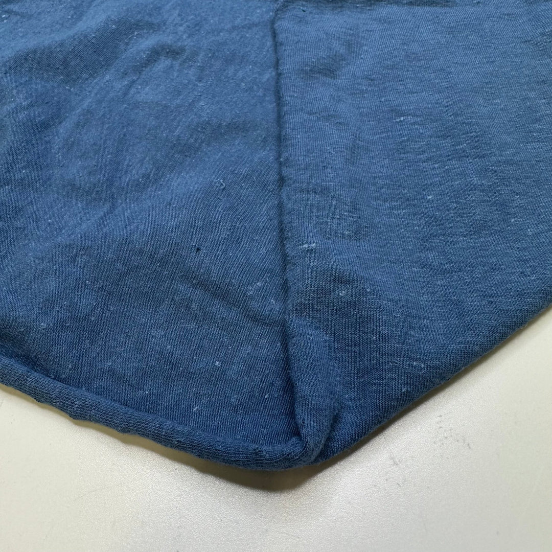Enough Rain I Want Snow - Jersey Hemp Blend Knit - Blue - 2.15M Bundle - True Deadstock fabric Fabric by private - Sustainable Textile | FABCYCLE