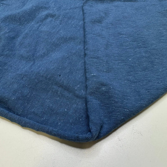 Enough Rain I Want Snow - Jersey Hemp Blend Knit - Blue - 2.15M Bundle - True Deadstock fabric Fabric by private - Sustainable Textile | FABCYCLE