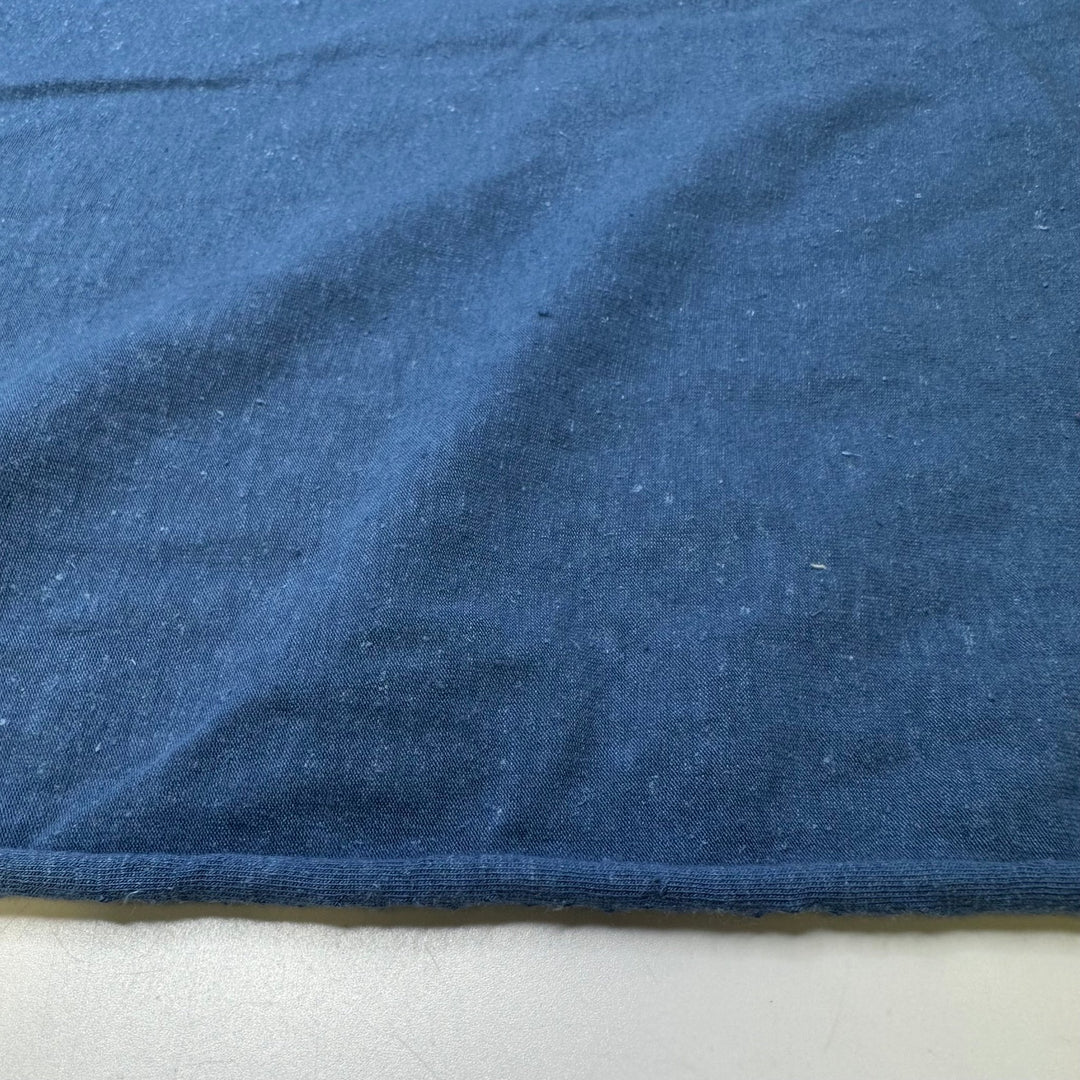 Enough Rain I Want Snow - Jersey Hemp Blend Knit - Blue - 2.15M Bundle - True Deadstock fabric Fabric by private - Sustainable Textile | FABCYCLE