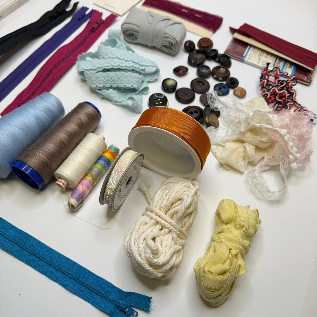 Enriched Company - Supplies Grab Bag - Multi - Pack - True Deadstock supplies Fabric by private - Sustainable Textile | FABCYCLE