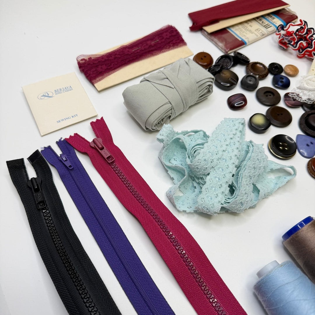 Enriched Company - Supplies Grab Bag - Multi - Pack - True Deadstock supplies Fabric by private - Sustainable Textile | FABCYCLE