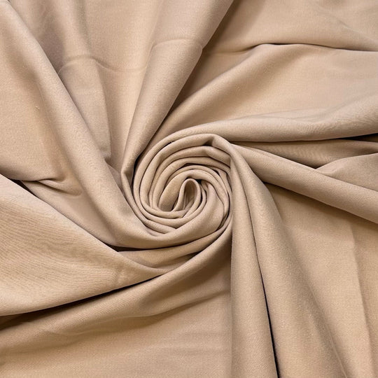 Entrepreneur - Twill Weave Cotton Woven - Light Beige - 2.5M Bundle - True Deadstock fabric Fabric by private - Sustainable Textile | FABCYCLE