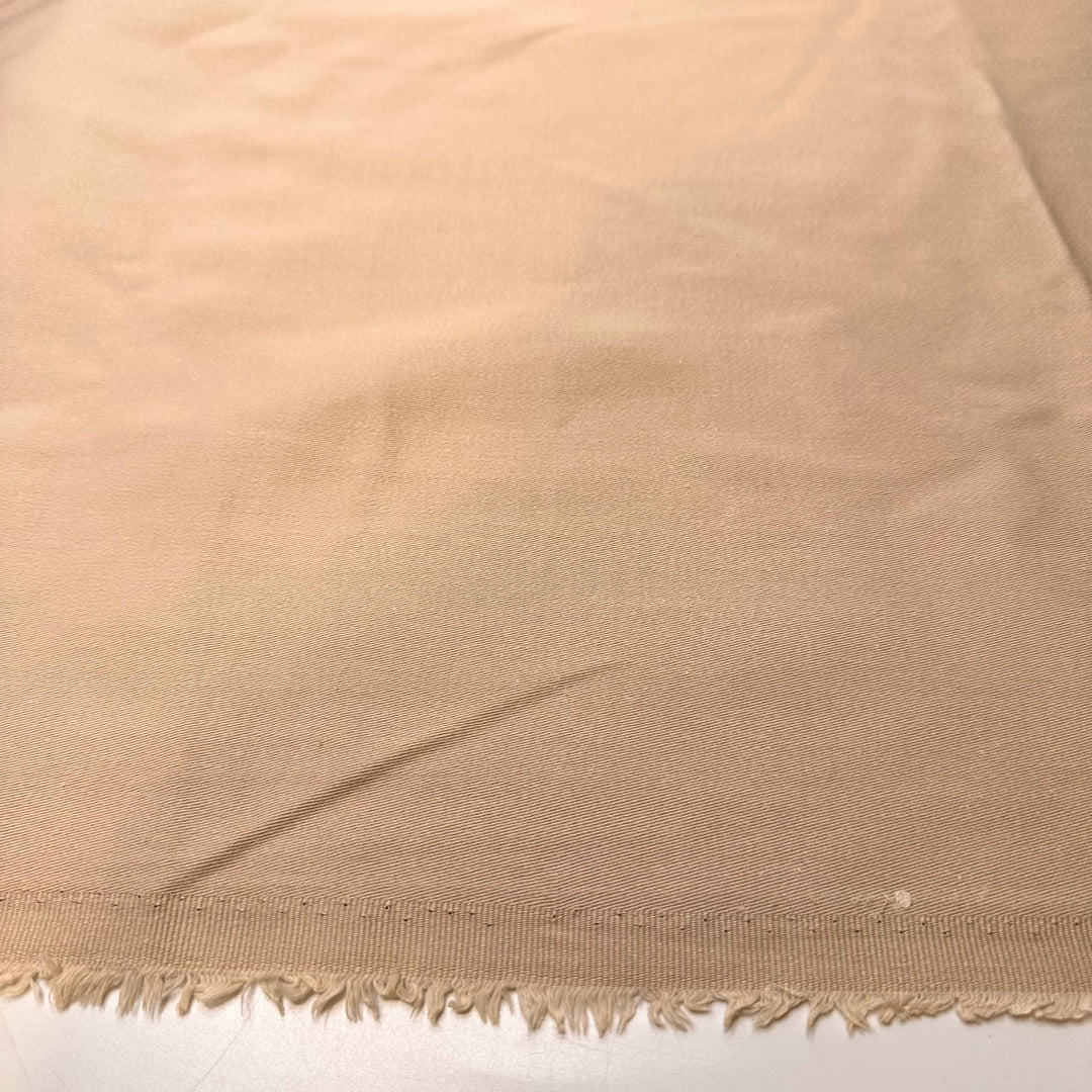 Entrepreneur - Twill Weave Cotton Woven - Light Beige - 2.5M Bundle - True Deadstock fabric Fabric by private - Sustainable Textile | FABCYCLE