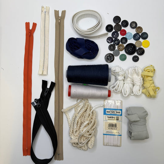 Eternal Good Taste - Supplies Grab Bag - Multi - Pack - True Deadstock supplies Fabric by private - Sustainable Textile | FABCYCLE