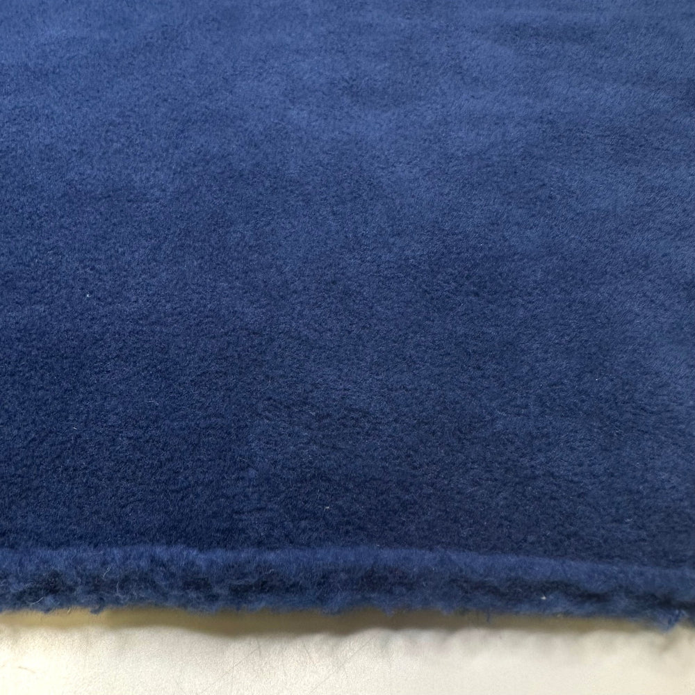 Evening Skies - Fleece Polyester Blend Knit - Dark Black/Blue - 2M Bundle - True Deadstock fabric Fabric by private - Sustainable Textile | FABCYCLE