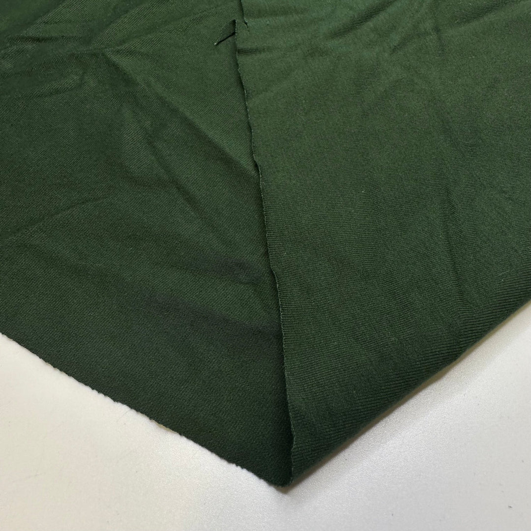 Evergreen Adventure - Natural Blend Knit - Dark Green - 1.7M Bundle - True Deadstock fabric Fabric by private - Sustainable Textile | FABCYCLE