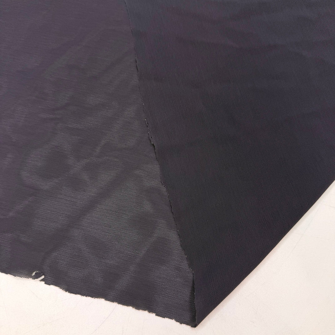 Exploring The Reefs - Mesh Nylon/Spandex Knit - Dark Grey - 1M Bundle - True Deadstock fabric Fabric by private - Sustainable Textile | FABCYCLE