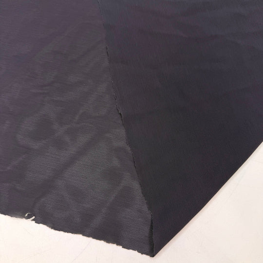 Exploring The Reefs - Mesh Nylon/Spandex Knit - Dark Grey - 1M Bundle - True Deadstock fabric Fabric by private - Sustainable Textile | FABCYCLE