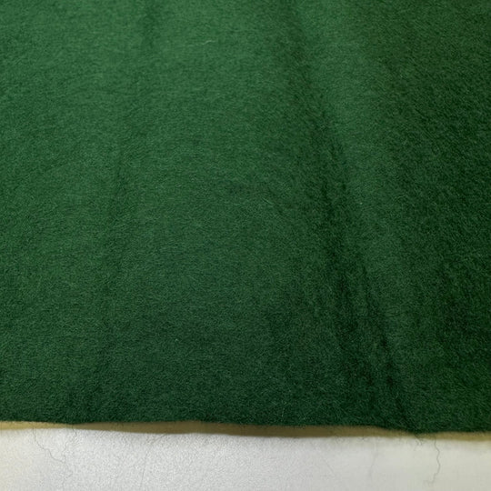 Fairytale Forest - Felt Wool Woven - Dark Green - 0.95M Bundle - True Deadstock fabric Fabric by private - Sustainable Textile | FABCYCLE