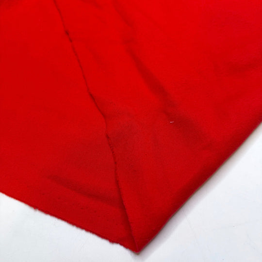 Falling In Love Again - Rib Knit Cotton Blend Knit - Red - 0.95M Bundle - True Deadstock fabric Fabric by private - Sustainable Textile | FABCYCLE