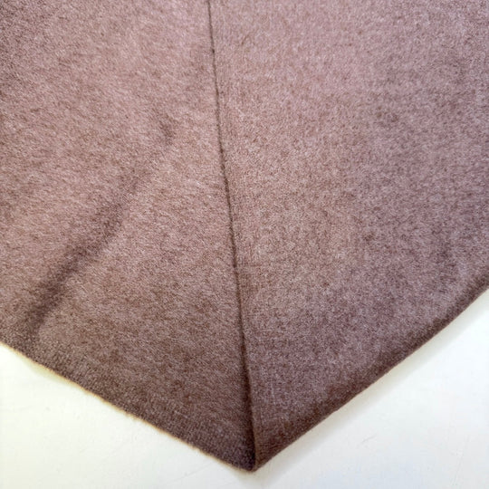 Family Heirloom - Felt Wool Woven - Dark Grey/Red - 0.85M Bundle - True Deadstock fabric Fabric by private - Sustainable Textile | FABCYCLE