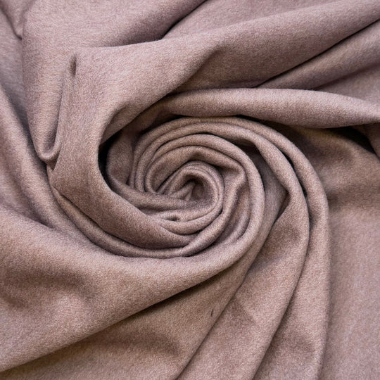 Family Heirloom - Felt Wool Woven - Dark Grey/Red - 0.85M Bundle - True Deadstock fabric Fabric by private - Sustainable Textile | FABCYCLE