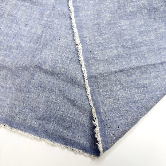 Family Picnic Group Pictures - Cotton Woven - Light Blue - 1.4M Bundle - True Deadstock fabric Fabric by private - Sustainable Textile | FABCYCLE