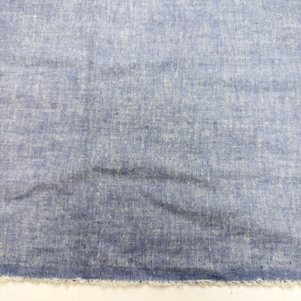 Family Picnic Group Pictures - Cotton Woven - Light Blue - 1.4M Bundle - True Deadstock fabric Fabric by private - Sustainable Textile | FABCYCLE