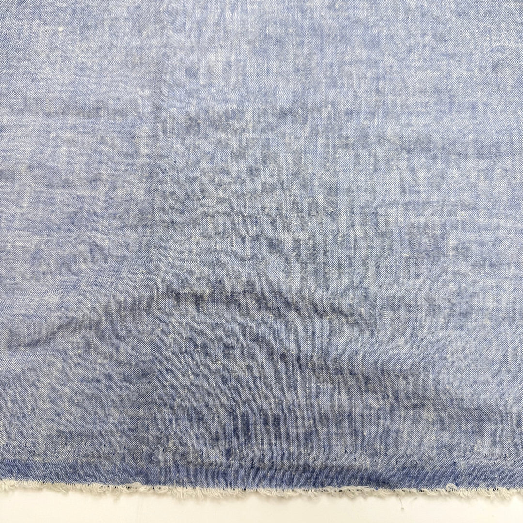 Family Picnic Group Pictures - Cotton Woven - Light Blue - 1.4M Bundle - True Deadstock fabric Fabric by private - Sustainable Textile | FABCYCLE