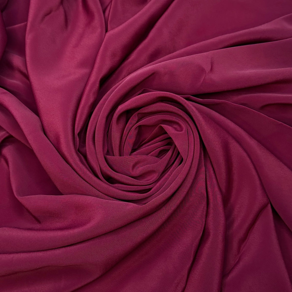 Fashionably Late - Polyester Blend Woven - Burgundy - 2.45M Bundle - True Deadstock fabric Fabric by private - Sustainable Textile | FABCYCLE