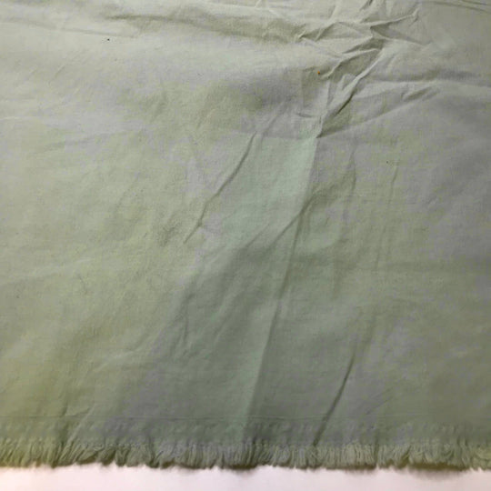 Fax Machine - Polyester Blend Woven - Light Green - 1M Bundle - True Deadstock fabric Fabric by private - Sustainable Textile | FABCYCLE