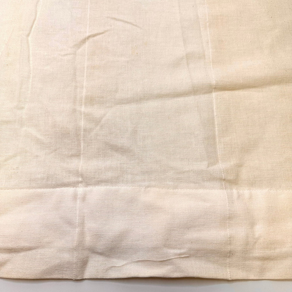 Feeling Less Stressed - Cotton Woven - Cream - 1.3M Bundle - True Deadstock fabric Fabric by private - Sustainable Textile | FABCYCLE