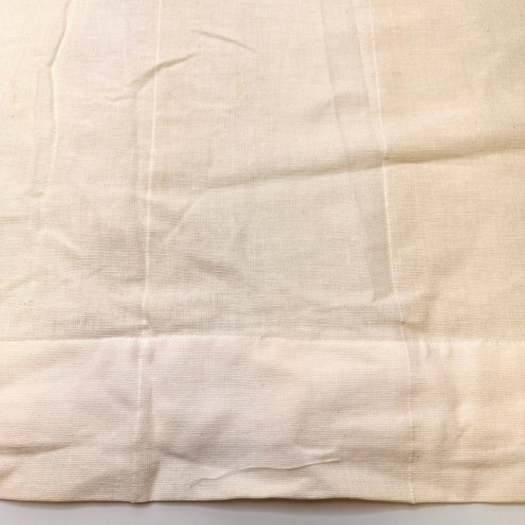 Feeling Less Stressed - Cotton Woven - Cream - 1.3M Bundle - True Deadstock fabric Fabric by private - Sustainable Textile | FABCYCLE
