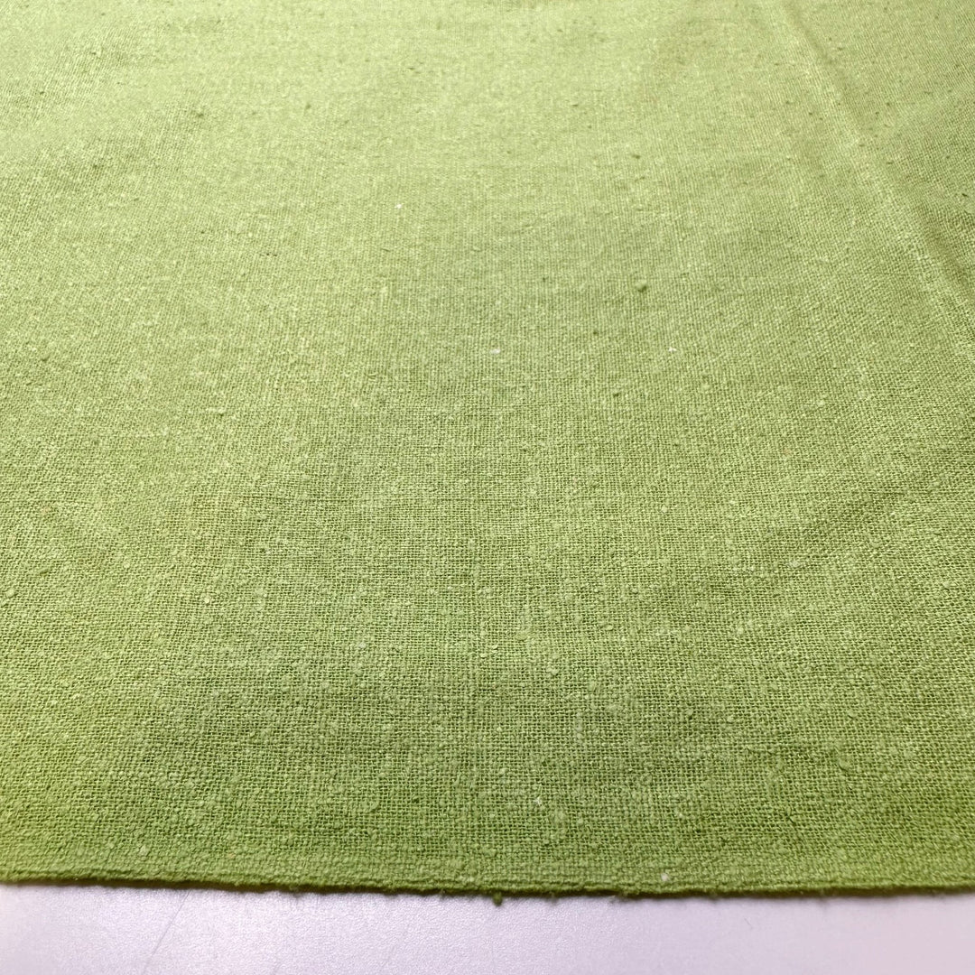 Feeling So Inspired - Noil Silk Woven - Light Green - 4.5M Bundle - True Deadstock fabric Fabric by private - Sustainable Textile | FABCYCLE