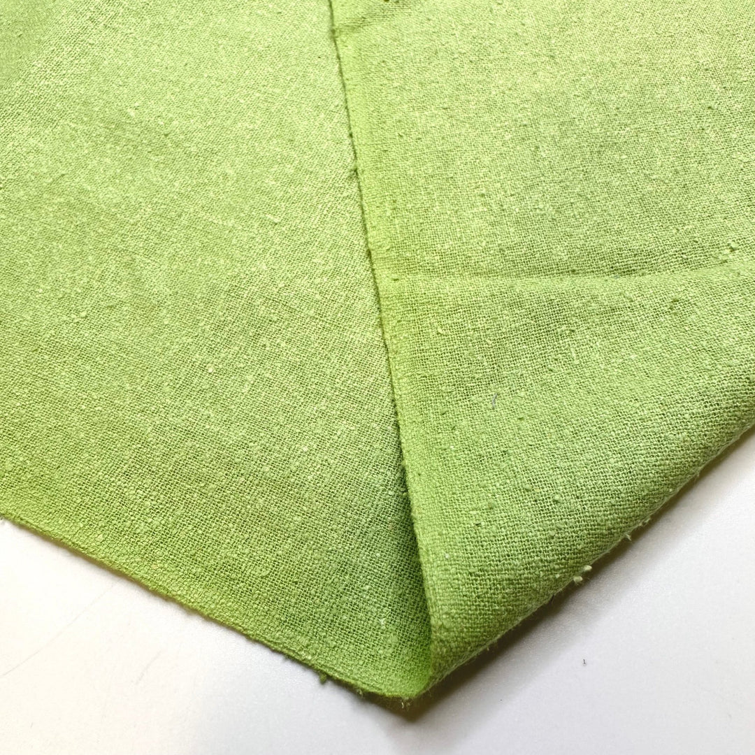 Feeling So Inspired - Noil Silk Woven - Light Green - 4.5M Bundle - True Deadstock fabric Fabric by private - Sustainable Textile | FABCYCLE