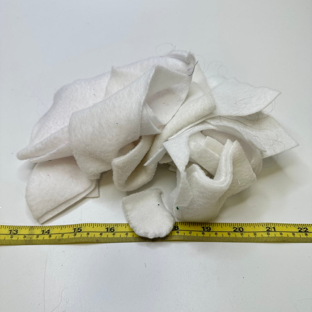 Felt And Fleece Scrap Pack Accessories - White - Individual - True Deadstock supplies Fabric by private - Sustainable Textile | FABCYCLE