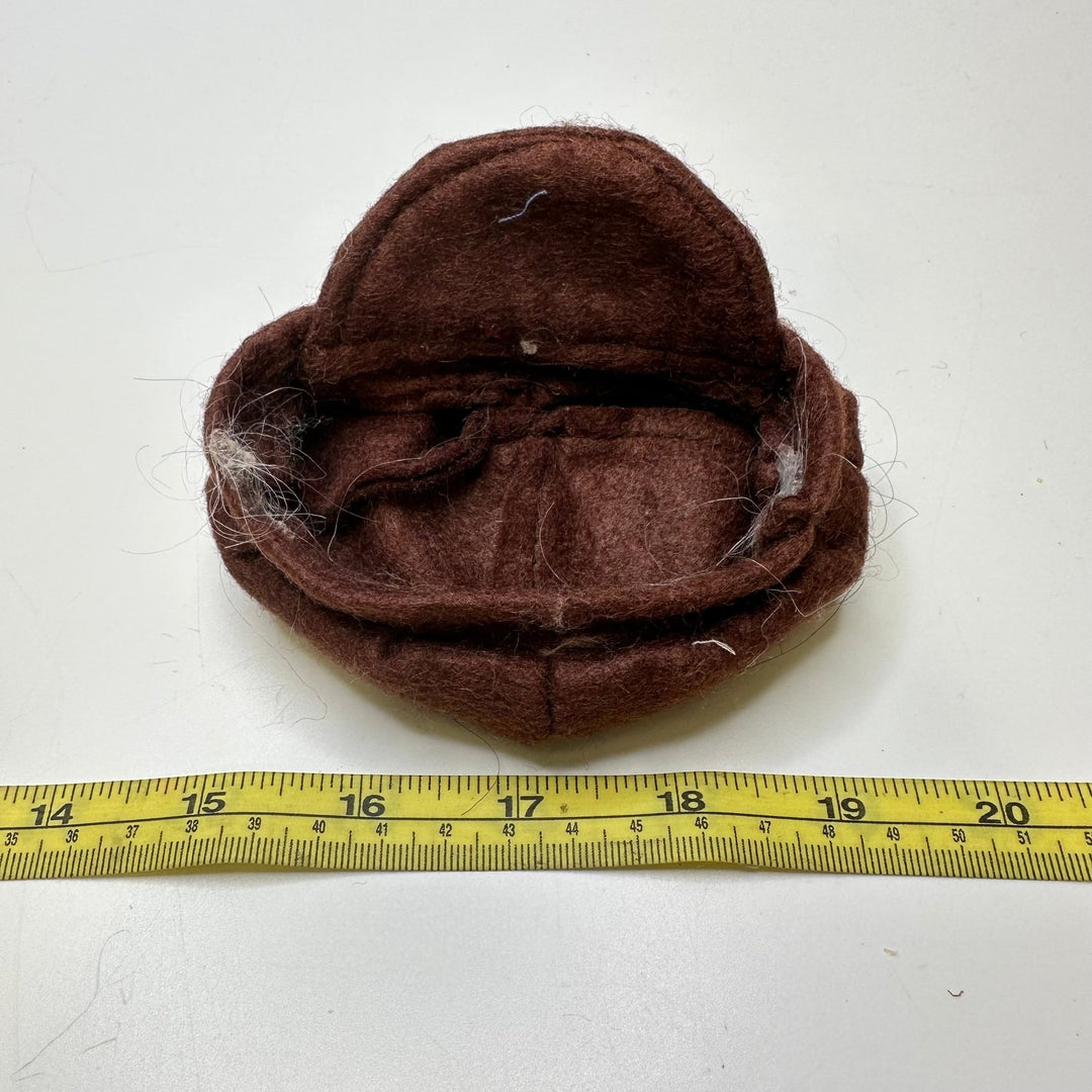 Felt Doll Hat Accessories - Brown - Individual - True Deadstock supplies Fabric by private - Sustainable Textile | FABCYCLE
